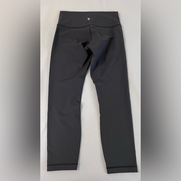 Lululemon Capri Yoga Pants Womens 10 (1X) RN106259 CA35801 Black - Picture 11 of 12